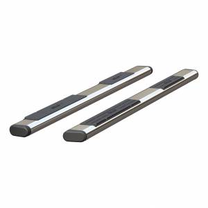 ARIES - ARIES 6" x 91" Polished Stainless Oval Side Bars (No Brackets) Stainless Polished Stainless - S2891