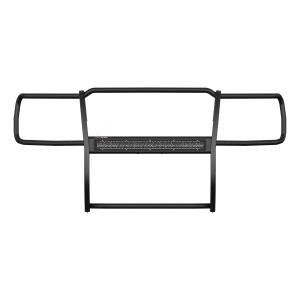 ARIES - ARIES Pro Series Black Steel Grille Guard with Light Bar, Select Chevy Silverado 1500 Black TEXTURED BLACK POWDER COAT - 2170024 - Image 4