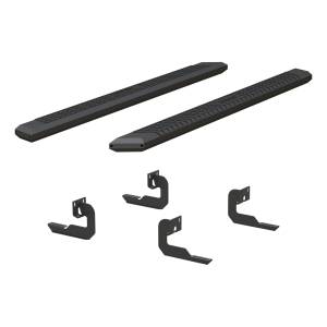 ARIES - ARIES AdvantEDGE 5-1/2" x 85" Black Aluminum Side Bars, Select Ford F-150 CARBIDE BLACK POWDER COAT - 2556009 - Image 8