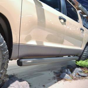 ARIES - ARIES ActionTrac 83.6" Powered Running Boards, Select Toyota Tundra Crew Cab CARBIDE BLACK POWDER COAT - 3047952 - Image 3