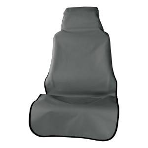 Interior - Seat Covers - ARIES - ARIES Seat Defender 58" x 23" Removable Waterproof Grey Bucket Seat Cover Grey  - 3142-01