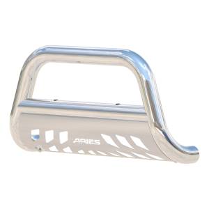 ARIES - ARIES 3" Polished Stainless Bull Bar, Select Nissan Frontier, Pathfinder, Xterra Stainless Polished Stainless - 35-9002 - Image 3