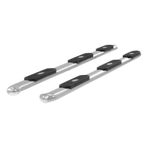 ARIES - ARIES 4" Wheel-to-Wheel Oval Side Bars Stainless Polished Stainless - 364049-2