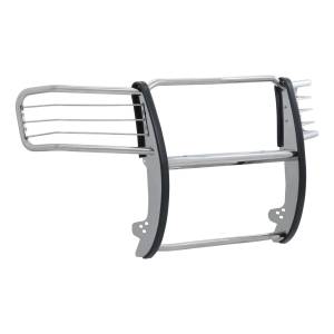 ARIES - ARIES Polished Stainless Grille Guard, Select GMC Sierra 2500, 3500 HD Stainless Polished Stainless - 4082-2 - Image 3