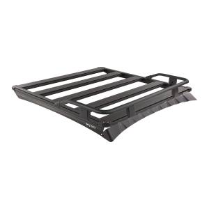 ARB - ARB BASE Rack Kit with Front 1/4 Guard Rail Black Extruded Aluminum - BASE305 - Image 2