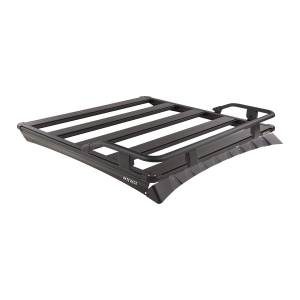 ARB - ARB BASE Rack Kit with Front 1/4 Guard Rail Black Extruded Aluminum - BASE315 - Image 2