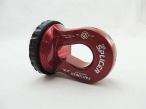 Factor 55 - Factor 55 Splicer 3/8-1/2 Inch Synthetic Rope Splice On Shackle Mount Red - 00352-01 - Image 1