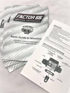 Factor 55 - Factor 55 Basic Guide To Winching Manual - 10000 - Image 2