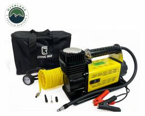 Air Suspension - Air Compressors & Accessories - Overland Vehicle Systems - Overland Vehicle Systems Portalble Air Compressor System 5.6 CFM With Storage Bag, Hose and Attachments Universal - 12089917