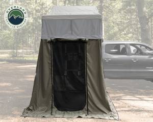 Overland Vehicle Systems - Overland Vehicle Systems Roof Top Tent 2 Person Extended Roof Top Tent With Annex Green/Gray Nomadic - 18021936 - Image 15
