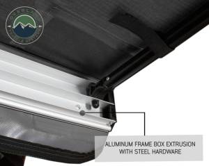 Overland Vehicle Systems - Overland Vehicle Systems Awning 2.0-6.5 Foot With Black Cover Universal Nomadic - 18049909 - Image 6