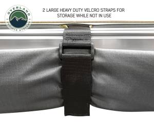 Overland Vehicle Systems - Overland Vehicle Systems Awning 2.0-6.5 Foot With Black Cover Universal Nomadic - 18049909 - Image 7