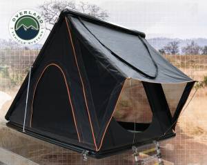 Overland Vehicle Systems - Overland Vehicle Systems Roof Top Tent Mamba 2 Side Load Aluminum Black Shell Grey Body - 18109901 - Image 1
