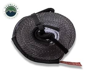 Overland Vehicle Systems - Overland Vehicle Systems Tow Strap 30,000 lb 3 Inch x 30 foot Gray With Black Ends & Storage Bag - 19069916 - Image 5