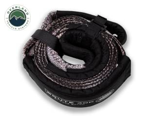 Overland Vehicle Systems - Overland Vehicle Systems Tow Strap 40,000 lb 4 Inch x 8 Foot Gray With Black Ends & Storage Bag Universal - 19079916 - Image 6