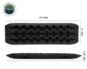 Overland Vehicle Systems - Overland Vehicle Systems Recovery Ramp With Pull Strap and Storage Bag Black/Black - 19169910 - Image 5