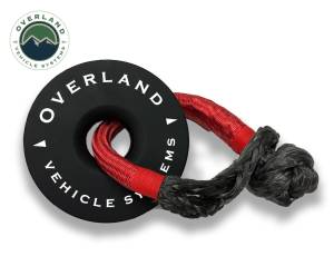 Overland Vehicle Systems - Overland Vehicle Systems Recovery Ring 6.25 Inch 45,000 LBS Black With Storage Bag Universal - 19240004 - Image 4