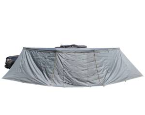 Overland Vehicle Systems - Overland Vehicle Systems Awning Tent 270 Degree Passenger Side Dark Gray Cover With Black Cover Nomadic - 19529907 - Image 18