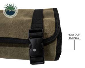 Overland Vehicle Systems - Overland Vehicle Systems First Aid Bag Rolled Brown 16 Lb Waxed Canvas Canyon Bag - 21109941 - Image 7
