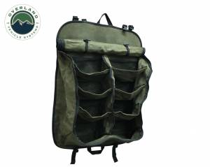 Overland Vehicle Systems Camping Storage Bag 9 Storage Bins 16 Lb Waxed Canvas - 21139941