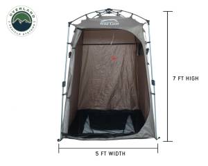 Overland Vehicle Systems - Overland Vehicle Systems Portable Shower and Privacy Room Retractable Floor, Amenity Pouches 5x7 Foot Quick Set Up - 26019910 - Image 5