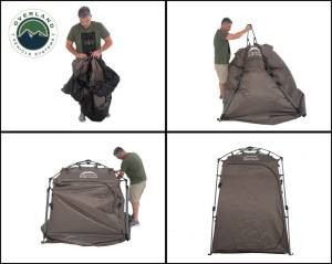 Overland Vehicle Systems - Overland Vehicle Systems Portable Shower and Privacy Room Retractable Floor, Amenity Pouches 5x7 Foot Quick Set Up - 26019910 - Image 6