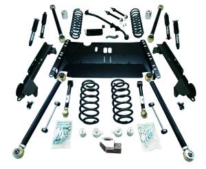 TeraFlex TJ Unlimited 4" Enduro LCG Lift Kit w/ 9550 Shocks LJ 4" Enduro & 9550 - 1249482