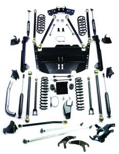 TeraFlex TJ Unlimited 5" Pro LCG Lift Kit w/ High Steer & 9550 Shocks LJ 5" Pro LCG & High - 1249580