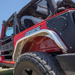 Aries (RAW) Jeep JK Fender Flares Rear - Image 3