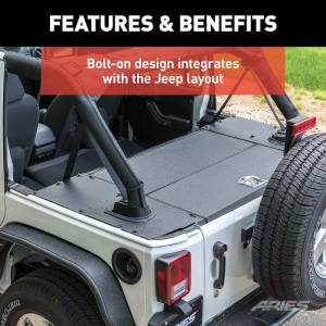 Aries Security Cargo lids (Side panels + Center panel ) Jeep - Image 2