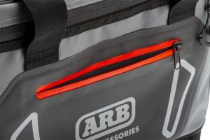 ARB - ARB Cooler Bag Charcoal w/ Red Highlights 15in L x 11in W x 9in H Holds 22 Cans | 10100376 - Image 7