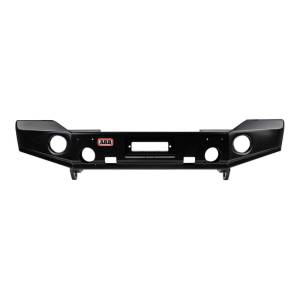 ARB Sahara Deluxe Winch Bumper Jk 07On Satin W/Crush Cans | 3950210 - Image 1