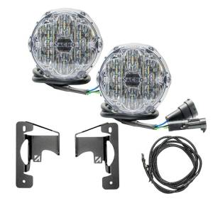 ARB Jeep JL/JT SAE Only Plug N Play Fog Light Kit (Bumper Kit) - White | V3JW2KWSO