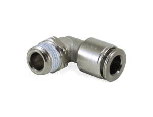 Air Lift Swivel Elbow Fitting - 1/8in MNPT x 1/4in PTC | 21848
