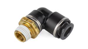 Air Lift Elbow- Male 1/4in Npt X 3/8in Tube | 21851