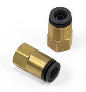 Air Lift Straight Female - 1/8in FNPT x 1/4in PTC For 1/8in MNPT Leader Lines SMC# KV2F11-34 | 21994