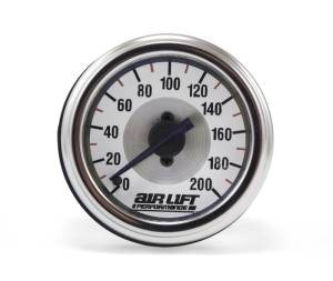 Air Lift - Air Lift Single Needle Gauge- 200 PSI | 26227 - Image 1