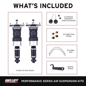 Air Lift - Air Lift Performance 12-25 Subaru BRZ / 12-20 Toyota GT86 Rear Air Suspension Kit | 76506 - Image 2