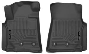 Husky Liners 13-16 Lexus LX570 / 13-16 Toyota Land Cruiser Weatherbeater Black Front Floor Liners | 13091 - Image 3