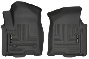 Husky Liners 2019 Chevrolet Silverado 1500 Crew Cab WeatherBeater Black Front Floor Liners | 13211