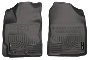 Husky Liners - Husky Liners 12-18 Toyota Yaris WeatherBeater Black Front Floor Liners | 13501 - Image 2