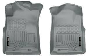 Husky Liners 05-15 Toyota Tacoma Crew/Extended/Standard Cab WeatherBeater Front Grey Floor Liners | 13942