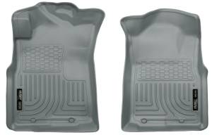 Husky Liners - Husky Liners 05-15 Toyota Tacoma Crew/Extended/Standard Cab WeatherBeater Front Grey Floor Liners | 13942 - Image 3