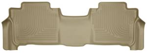 Husky Liners 13-16 Lexus LX570 / 13-16 Toyota Land Cruiser WeatherBeater 2nd Row Tan Floor Liners | 14093HUL - Image 3