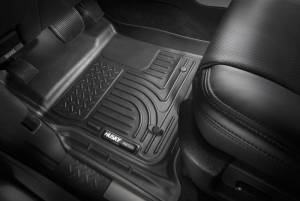 Husky Liners 13-16 Lexus LX570 / 13-16 Toyota Land Cruiser WeatherBeater 2nd Row Tan Floor Liners | 14093HUL - Image 6