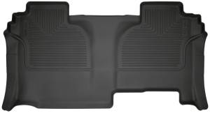 Husky Liners 20-24 Chevrolet Silverado 2500/3500HD DC WeatherBeater 2nd Seat Black Floor Liners | 14211