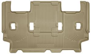 Husky Liners 07-10 Ford Expedition/Lincoln Navigator WeatherBeater 3rd Row Tan Floor Liner | 14323 - Image 1