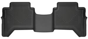 Husky Liners 2019 Ford Ranger SuperCrew WeatherBeater 2nd Row Black Floor Liners | 14411