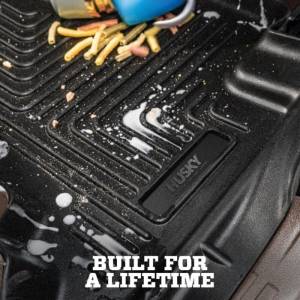 Husky Liners  2022 Ford Explorer WeatherBeater 2nd Seat Black Floor Liner | 14441 - Image 9