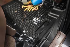 Husky Liners 99-06 Chevrolet Silverado 1500 EC Weatherbeater 2nd Seat Floor Liner - Black | 14531 - Image 2